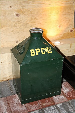 B.P. 5 GALLON CAN - click to enlarge